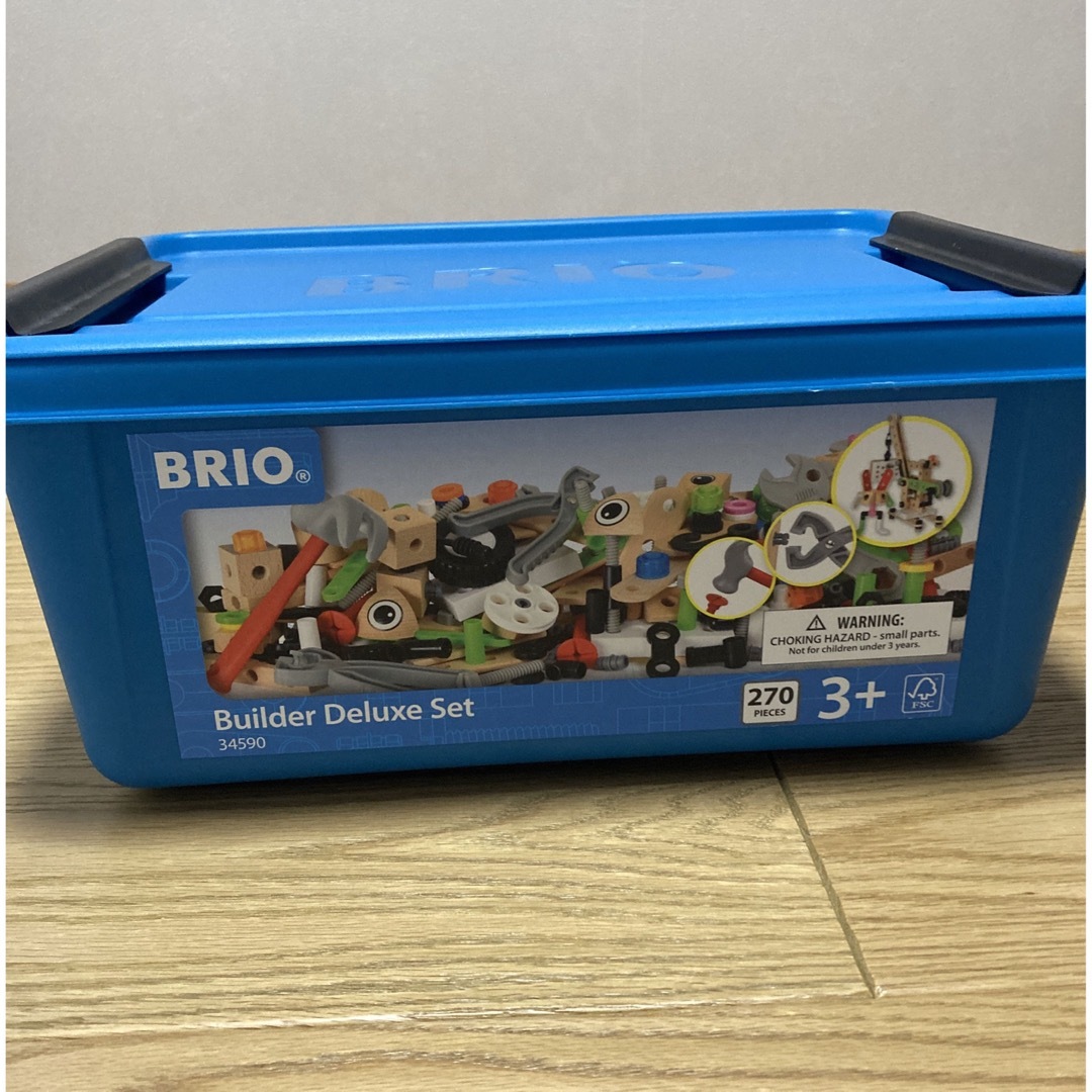 BRIO(ブリオ)のBRIO ブリオビルダー　デラックスセット キッズ/ベビー/マタニティのおもちゃ(電車のおもちゃ/車)の商品写真