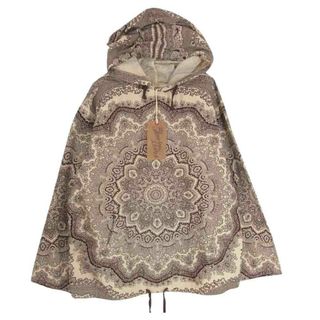 テンダーロイン(TENDERLOIN)のTENDERLOIN テンダーロイン 16SS T-PAISLEY HOODED BROWN ペイズリー フーデッド パーカー ブラウン系 S【美品】【中古】(パーカー)