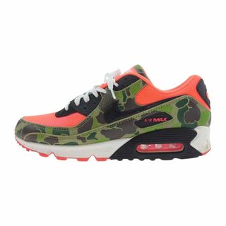 ナイキ(NIKE)のNIKE ナイキ スニーカー CW6024-600 × atmos AIR MAX 90 DUCK CAMO アトモス エアマックス90 ダックカモ スニーカー マルチカラー系 28.5cm【中古】(スニーカー)