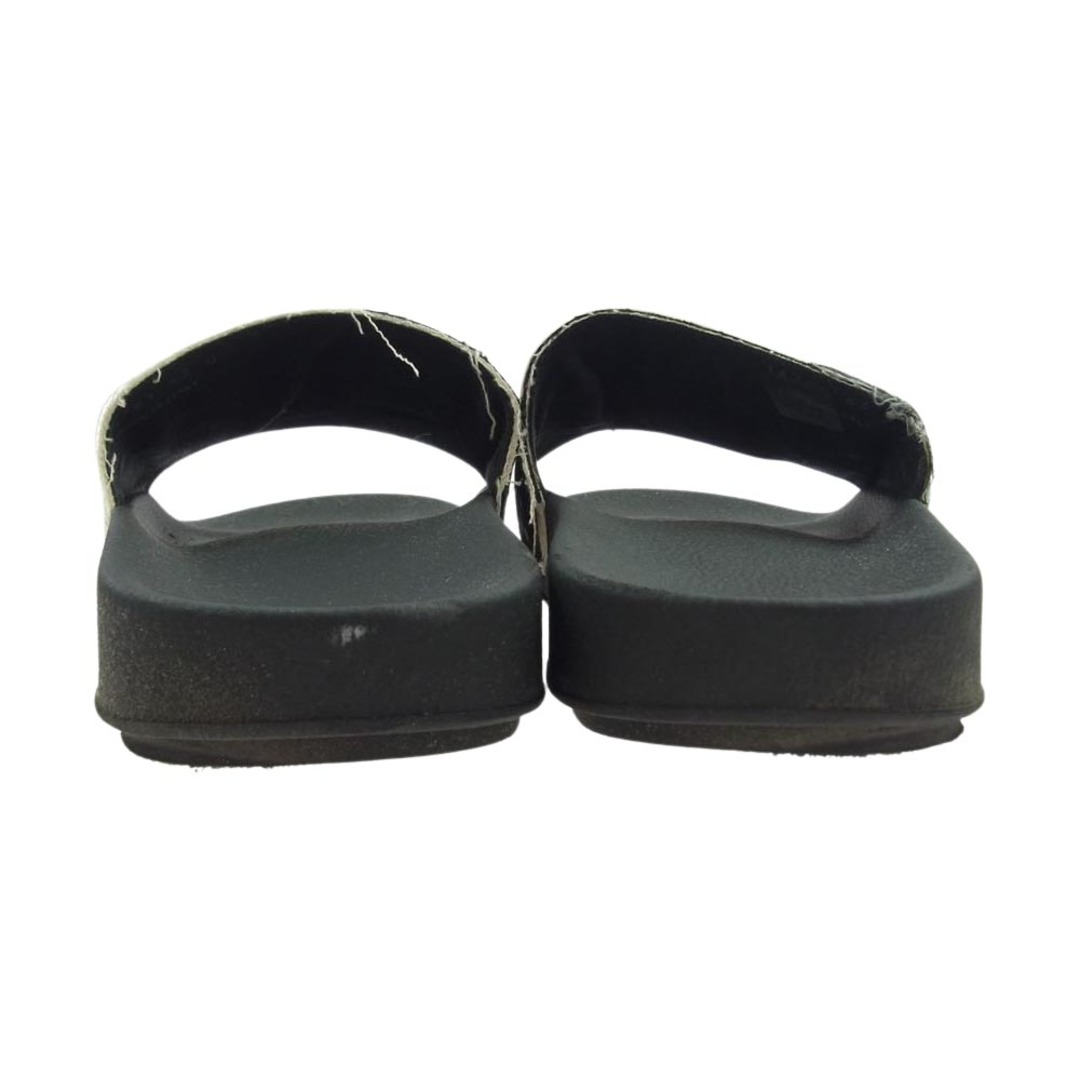 Rick Owens(リックオウエンス)のRick Owens リックオウエンス サンダル DU19S4817 DRKSHDW ダークシャドウ PATCH SLIDES パッチ スライド サンダル  ブラック系 43【中古】 メンズの靴/シューズ(サンダル)の商品写真