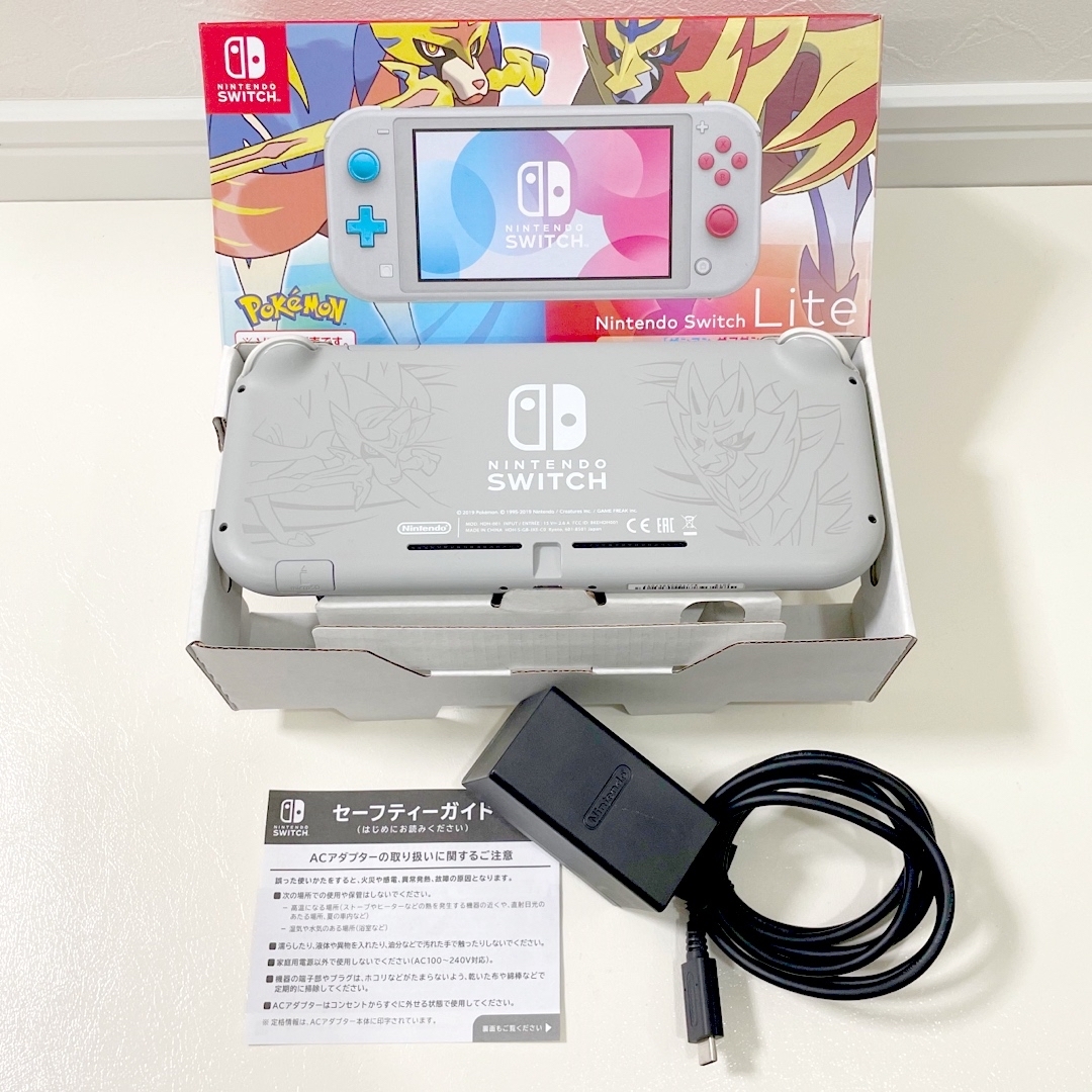 Nintendo Switch - Switchライト ザシアン ザマゼンタ 本体 充電器