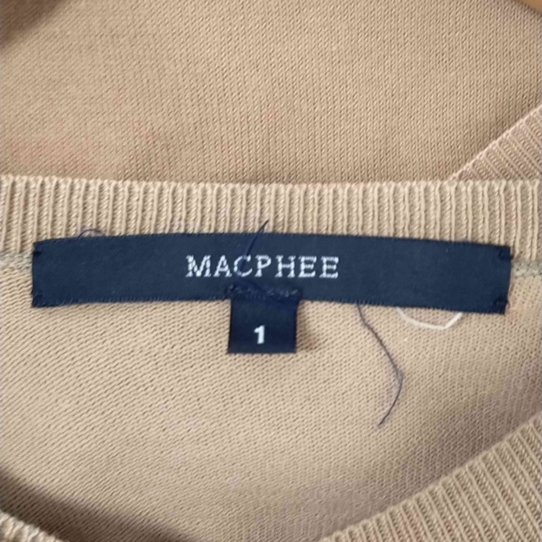 MACPHEE(マカフィー)のMACPHEE(マカフィー) ニットアンサンブルカーディガン レディース レディースのトップス(アンサンブル)の商品写真