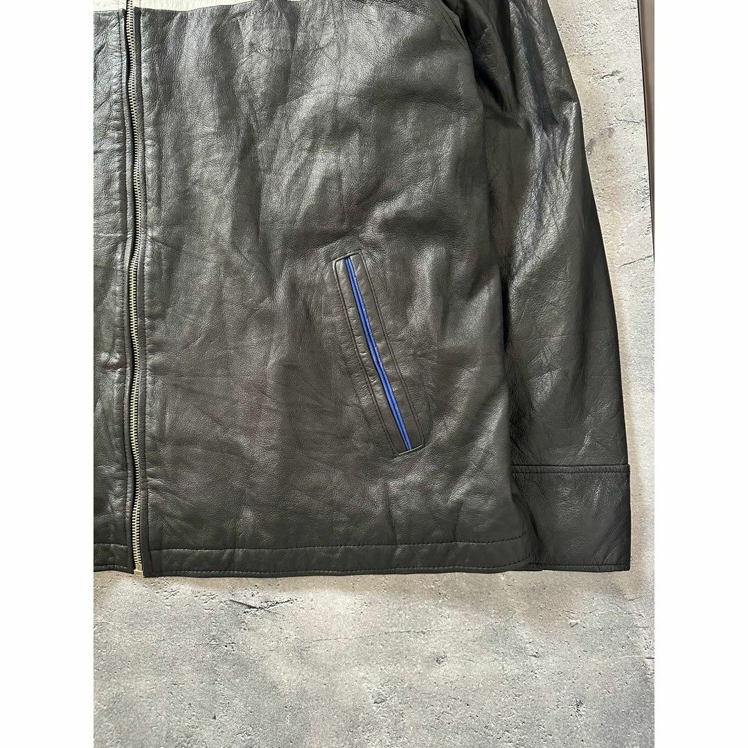希少 PEPSI レザージャケット レーシング ヴィンテージ y2k ストリート メンズのジャケット/アウター(レザージャケット)の商品写真