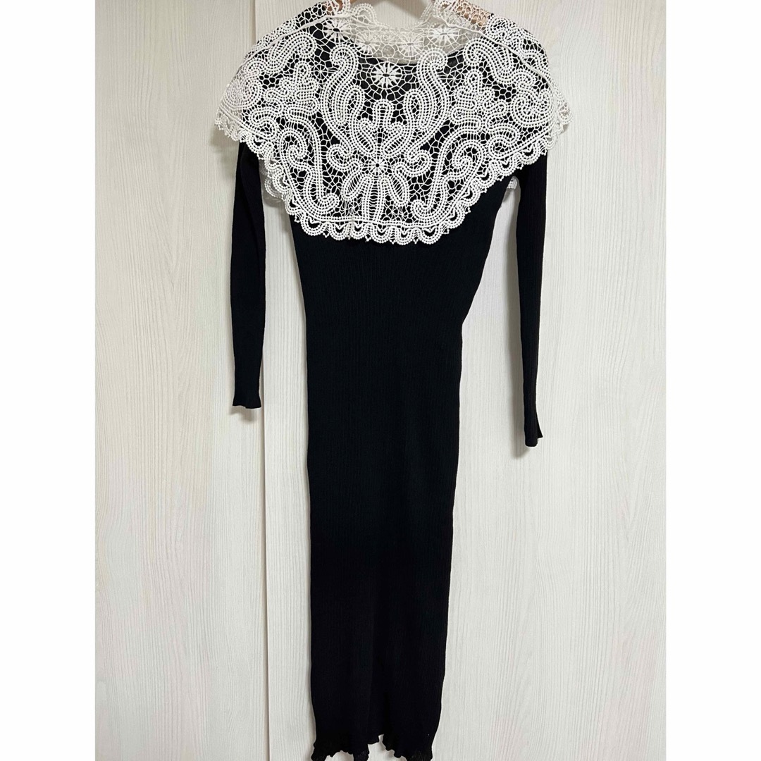 Ameri VINTAGE - 【新品 タグ付き】AMERI LACE COLLAR SET DRESSの通販