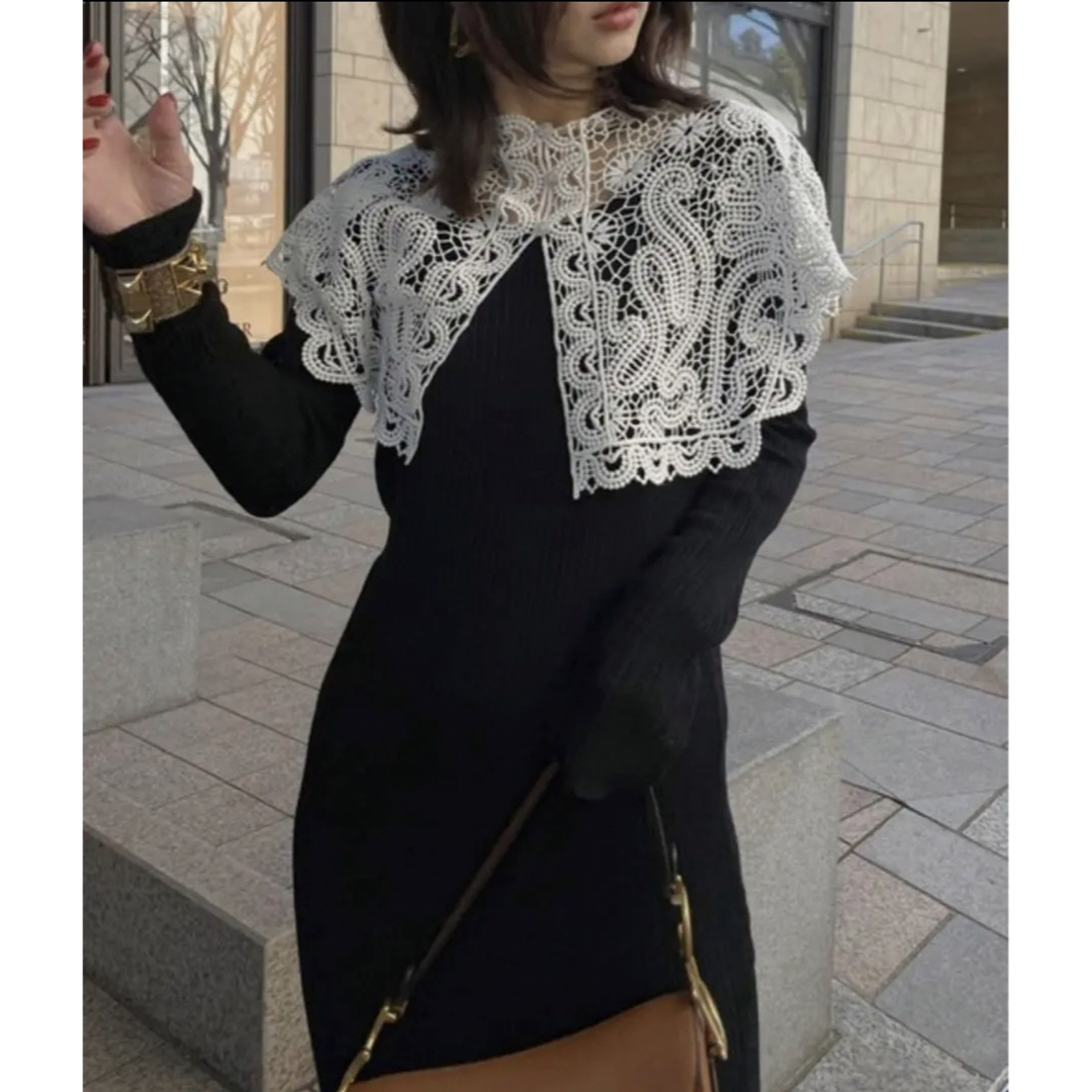 Ameri VINTAGE - 【新品 タグ付き】AMERI LACE COLLAR SET DRESSの通販