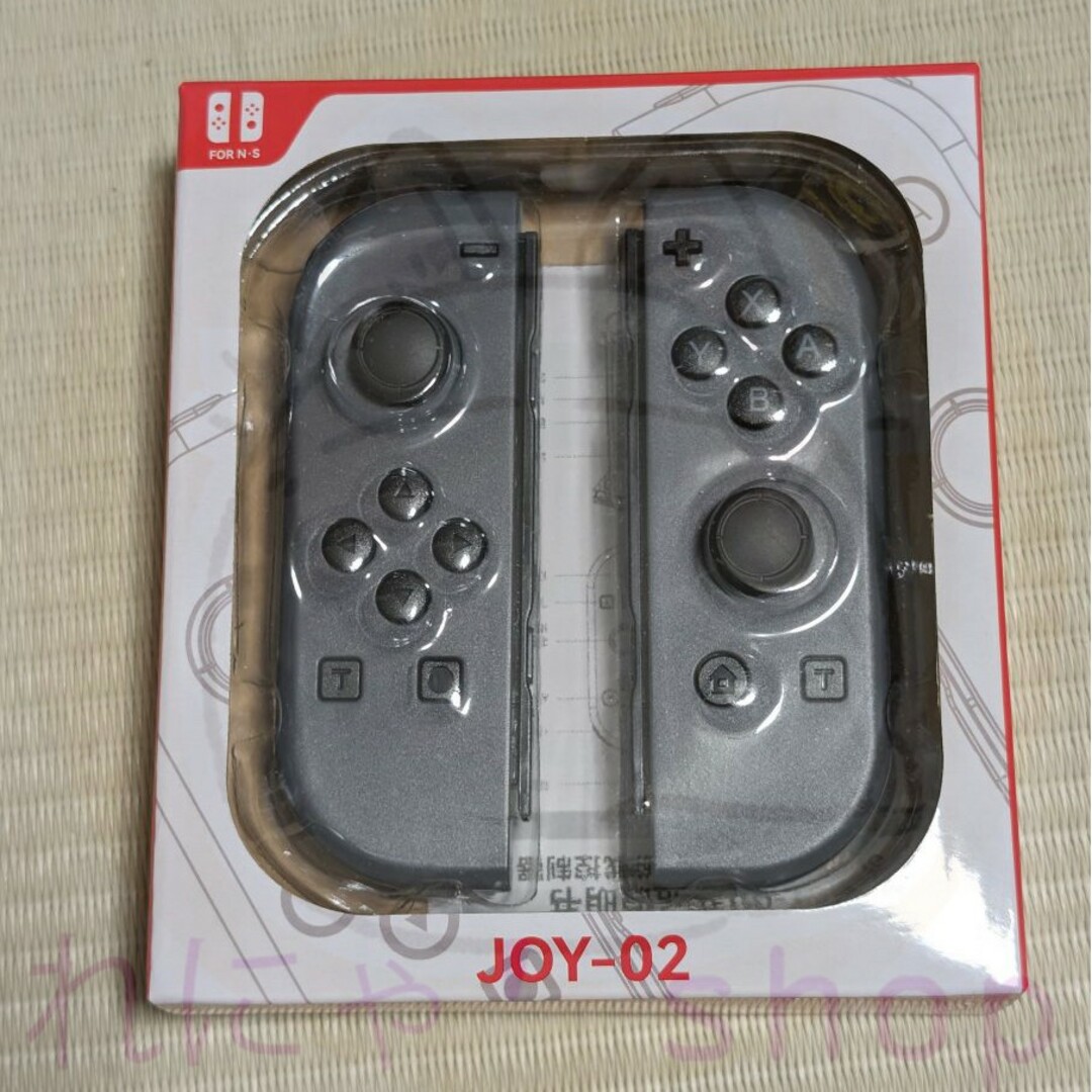 Nintendo Switch(ニンテンドースイッチ)のNintendo Switch Joy-Con グレー（連射・LED搭載） エンタメ/ホビーのゲームソフト/ゲーム機本体(家庭用ゲーム機本体)の商品写真