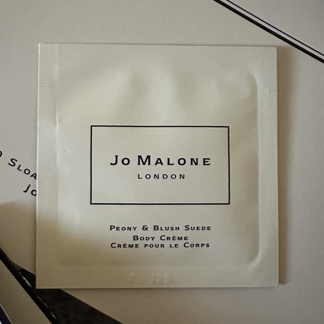Jo Malone(ジョーマローン)のジョーマローン ピオニーブラッシュスエード ボディクリーム ショッパー 5枚 コスメ/美容のボディケア(ボディクリーム)の商品写真