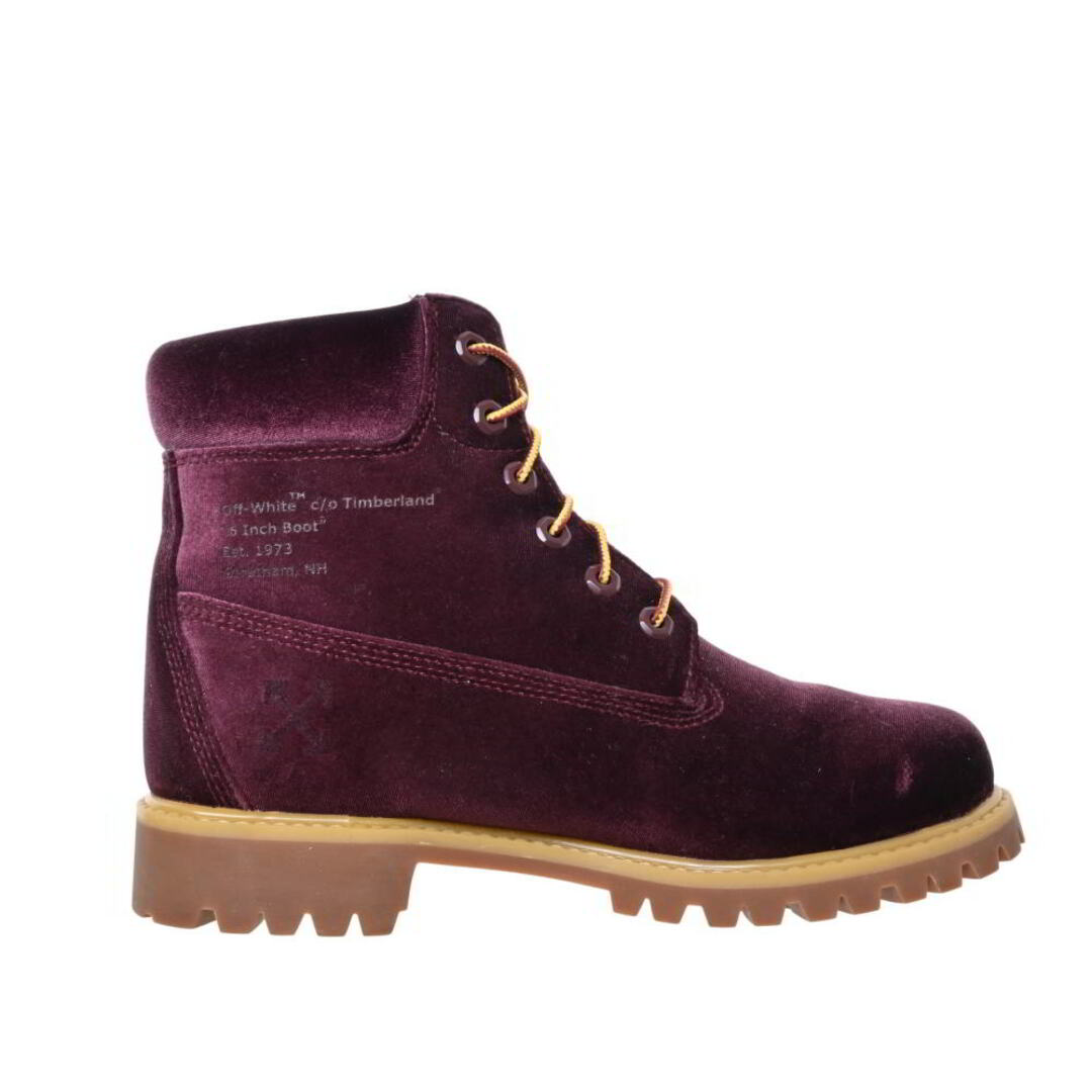 Timberland - Timberland × OFF-WHITE ベルベット 6ホール Timberland - Timberland × OFF-WHITE ベルベット 6ホール