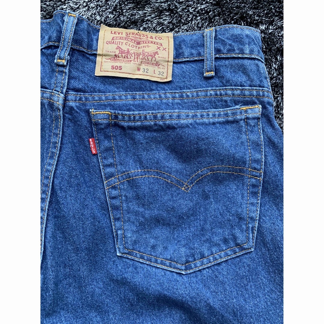 Levi's(リーバイス)の90's USA製 Levi's 505 W32 INDIGO メンズのパンツ(デニム/ジーンズ)の商品写真