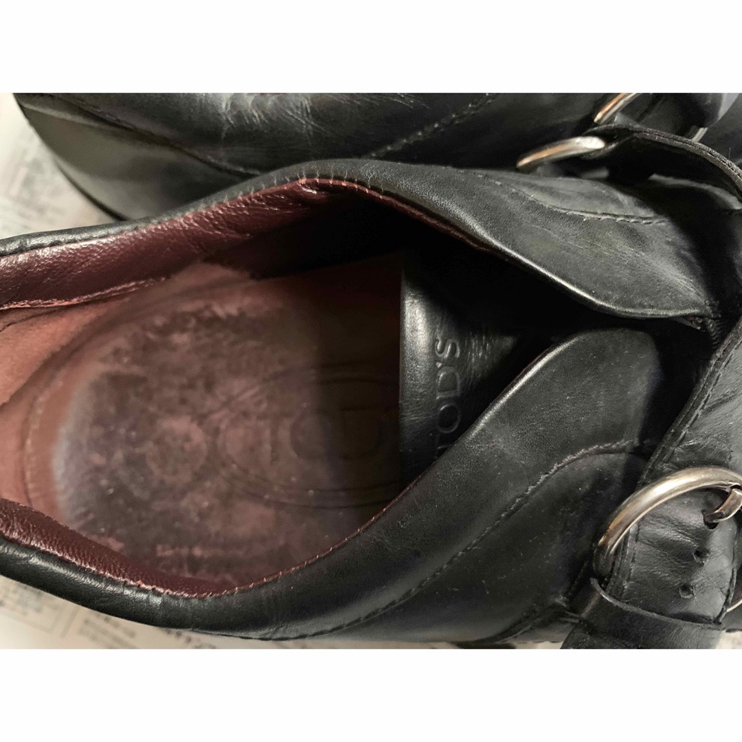 TOD'S(トッズ)のＴＯＤ’Ｓ　トッズ36（23-33.5ｃｍ）黒　本革レディス レディースの靴/シューズ(ローファー/革靴)の商品写真