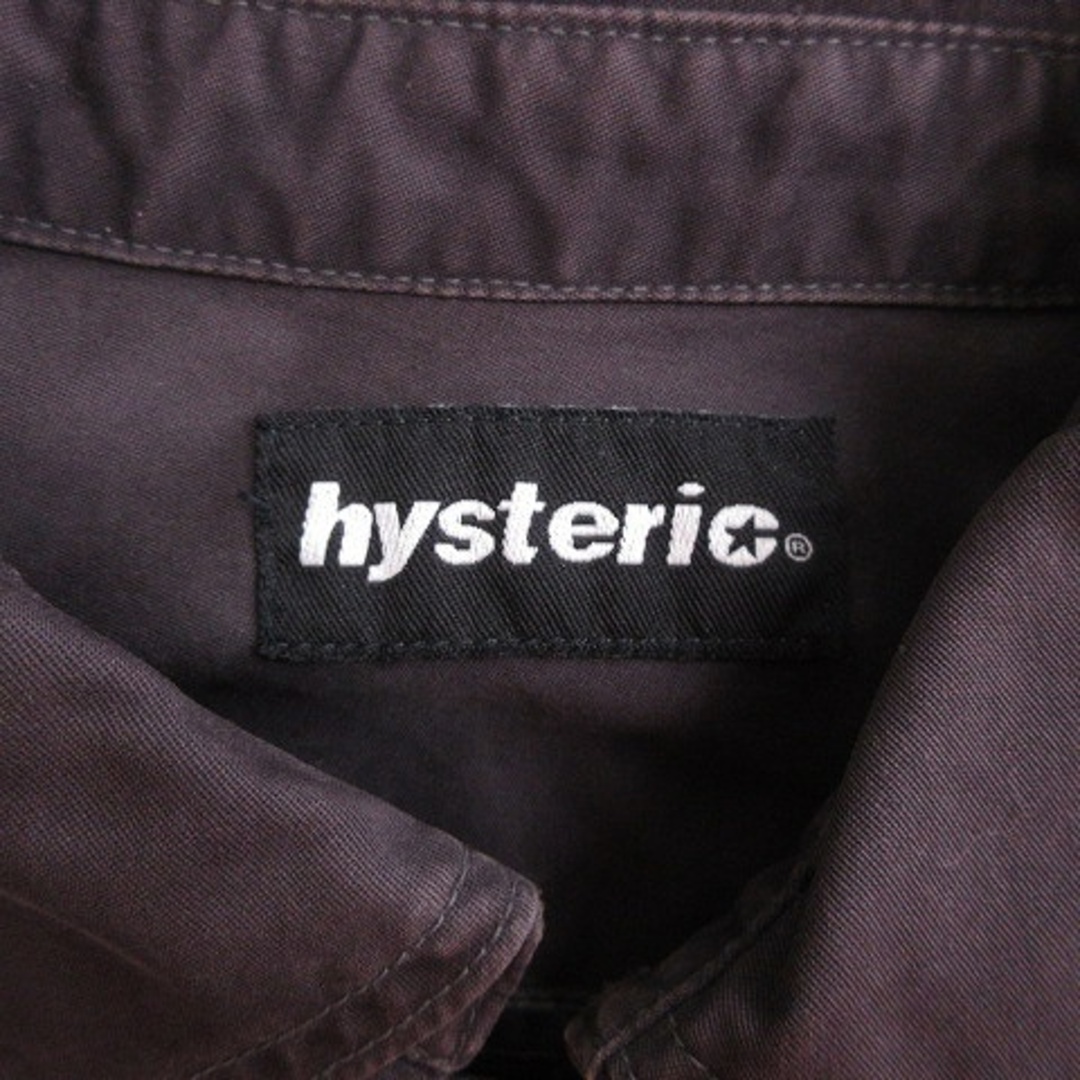 HYSTERIC GLAMOUR(ヒステリックグラマー)のヒステリックグラマー ジャケット 長袖 ジップアップ チャコールグレー F メンズのジャケット/アウター(ブルゾン)の商品写真