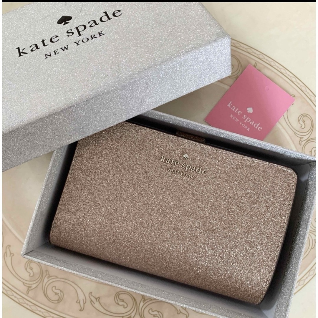 kate spade new york - 未使用♡ケイトスペード♡ラメグリッター財布の