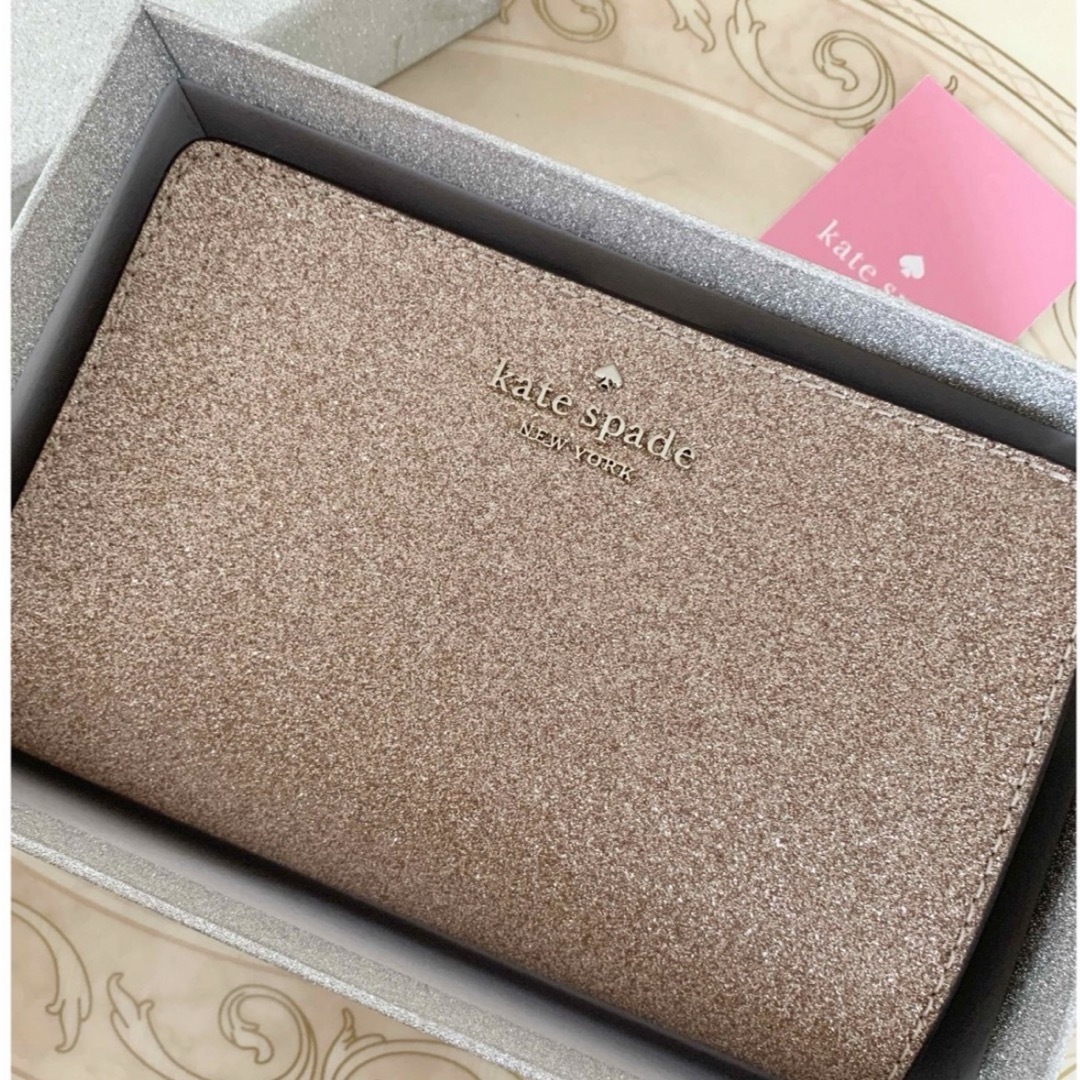 kate spade new york - 未使用♡ケイトスペード♡ラメグリッター財布の