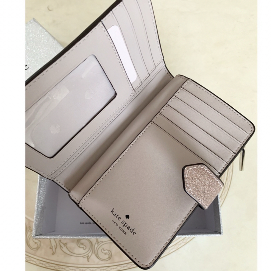 kate spade new york - 未使用♡ケイトスペード♡ラメグリッター財布の