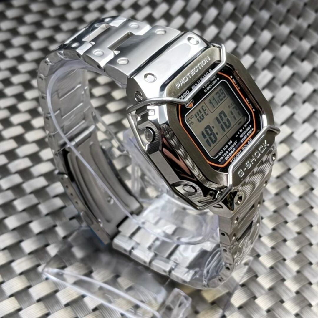 CASIO(カシオ)のG-SHOCK GW-M5610 フルメタルカスタム + ワイヤーガード メンズの時計(腕時計(デジタル))の商品写真