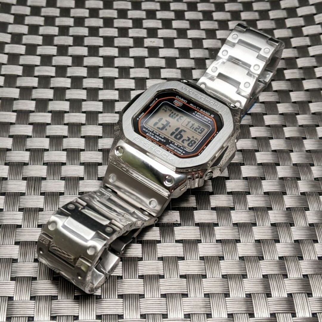 CASIO(カシオ)のG-SHOCK GW-M5610 フルメタルカスタム + ワイヤーガード メンズの時計(腕時計(デジタル))の商品写真