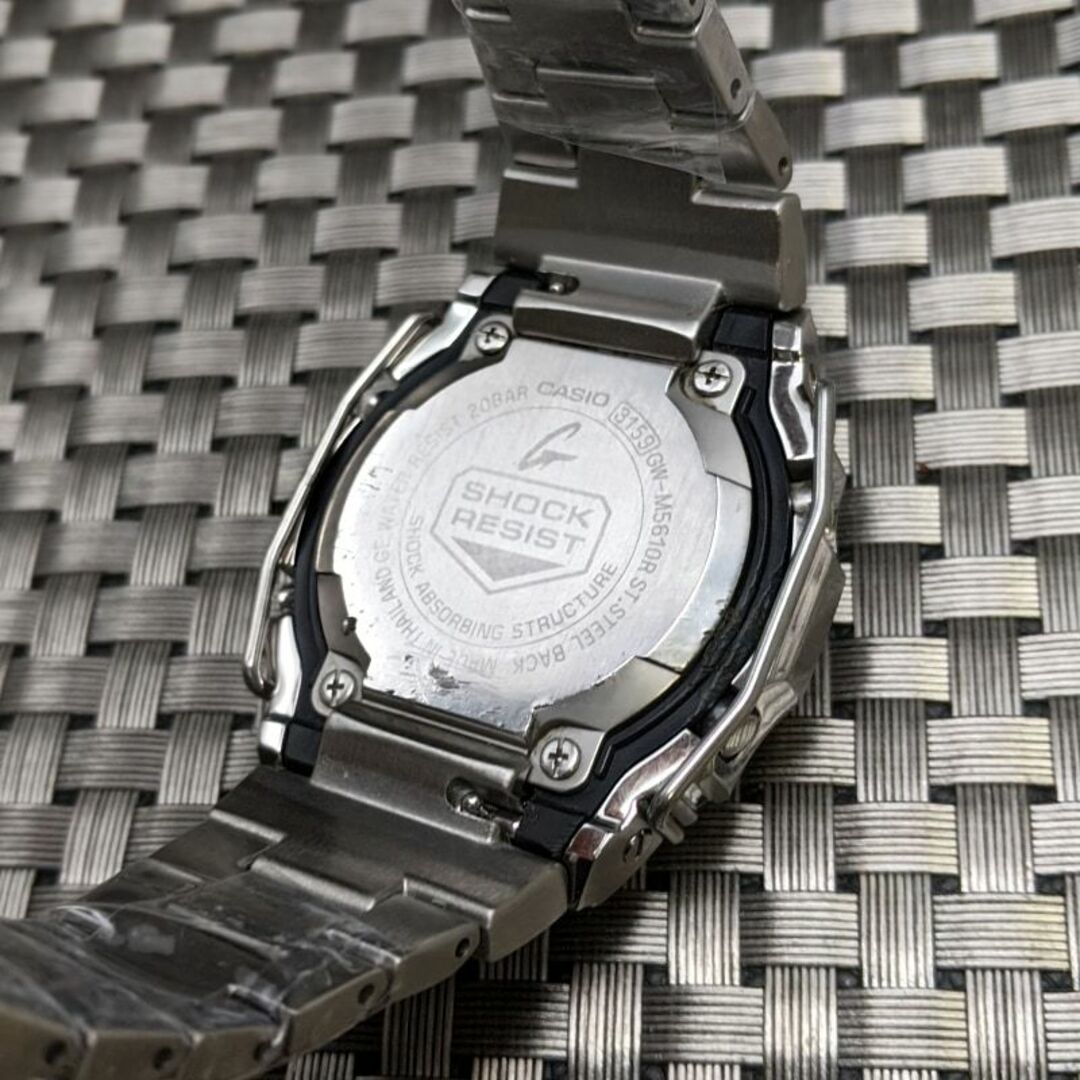CASIO(カシオ)のG-SHOCK GW-M5610 フルメタルカスタム + ワイヤーガード メンズの時計(腕時計(デジタル))の商品写真