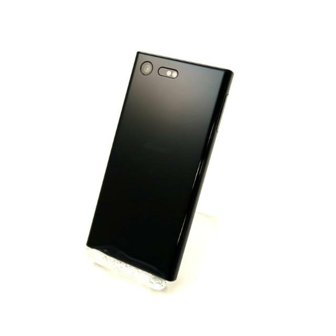 Xperia X Compact SO-02J　ブラック SIMロック解除スマートフォン/携帯電話