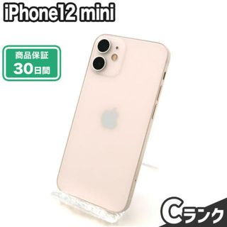 アイフォーン(iPhone)のNW制限有 SIMロック解除済み iPhone12 mini 128GB ホワイト SoftBank Cランク 本体【ReYuuストア】(スマートフォン本体)