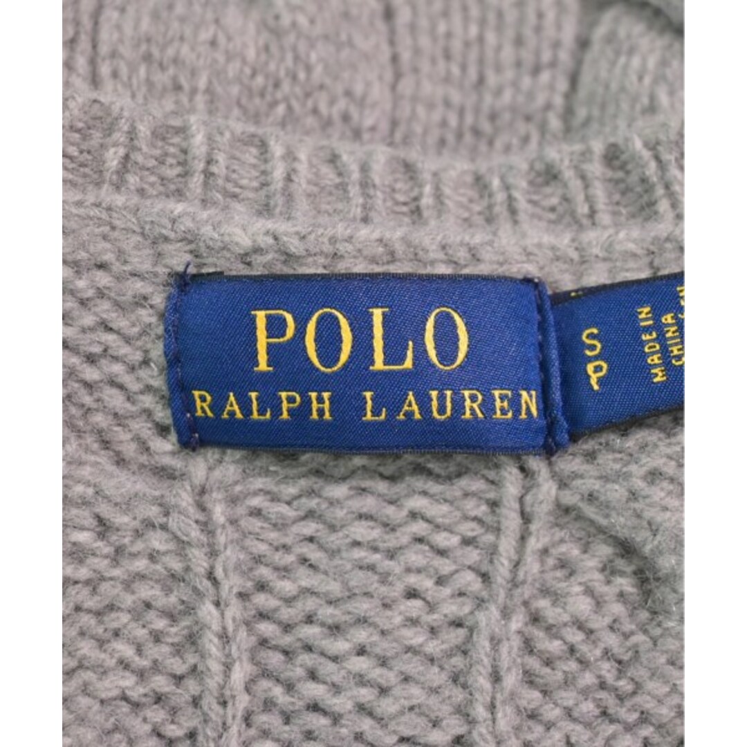 POLO RALPH LAUREN(ポロラルフローレン)のPolo Ralph Lauren ポロラルフローレン カーディガン S グレー 【古着】【中古】 レディースのトップス(カーディガン)の商品写真