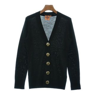 Tory Burch - TORY BURCH トリーバーチ カーディガン XS 黒 【古着