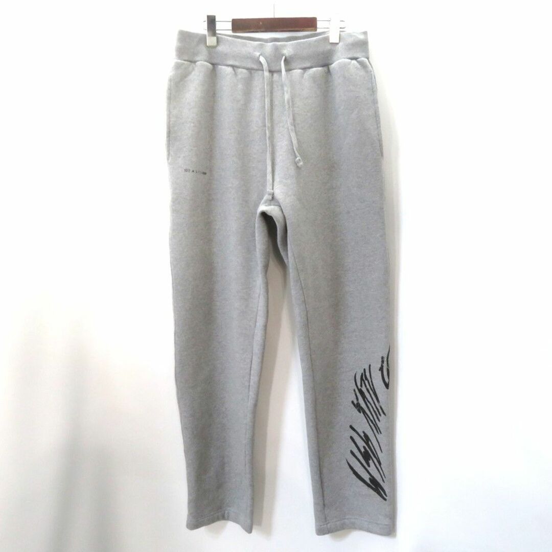 オンラインストア正規品 ALYX SCRIPT SWEATPANT GREY AAUPA0278FA01