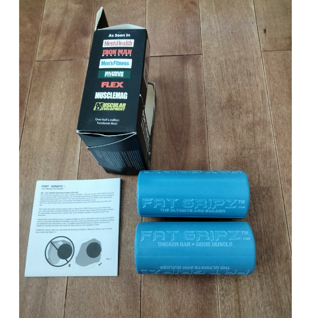 ファットグリップ　　FATGRIPZ スポーツ/アウトドアのトレーニング/エクササイズ(トレーニング用品)の商品写真