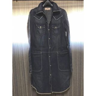 リーバイス(Levi's)のリーバイス　シャツワンピース　ロング　デニムシャツ(Gジャン/デニムジャケット)