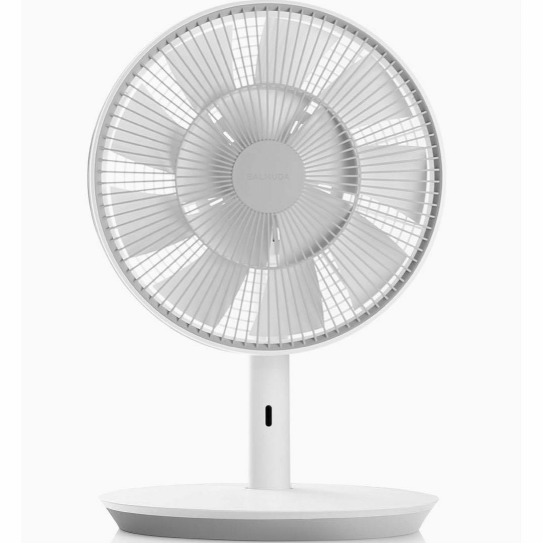 BALMUDA(バルミューダ)のバルミューダ  DCモーター扇風機  EGF-1700-WG  ホワイト×グレー スマホ/家電/カメラの冷暖房/空調(扇風機)の商品写真