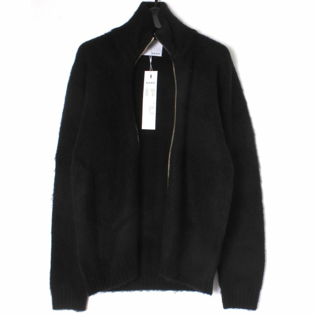 KAIKO SHAGGY ZIP CARDIGAN \