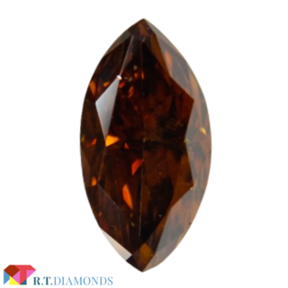 FANCY DARK ORANGY BROWN 0.965ct MQ(その他)