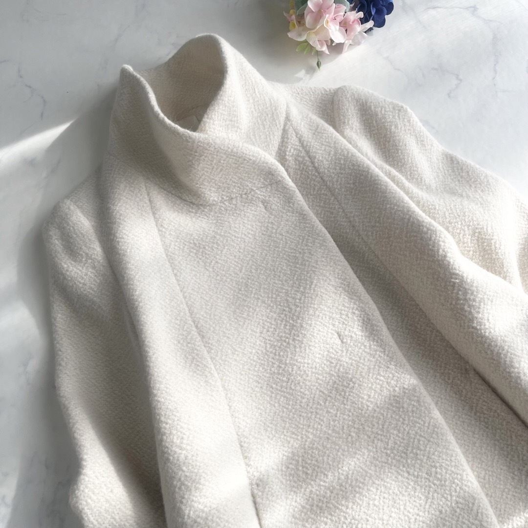 ri 様 専用 ANAYI ポンチョ風 スタンドカラーショートコート ri 様 専用 ANAYI ポンチョ風 スタンドカラーショートコート