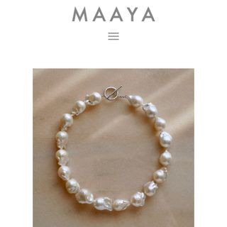 タサキ(TASAKI)のMAAYA Delfinaネックレス　マーヤパール新品(ネックレス)