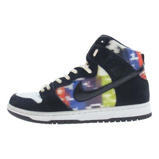 ナイキ(NIKE)のNIKE ナイキ スニーカー CZ2253-100 SB DUNK HIGH PRO TEST PATTERN ダンク ハイ プロ テストパターン スニーカー マルチカラー系 27.5cm【中古】(スニーカー)