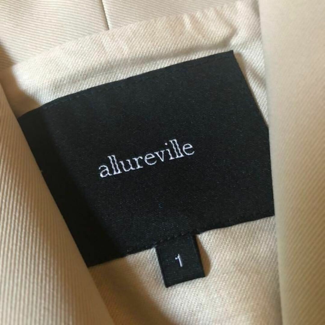 allureville(アルアバイル)の【美品】アルアバイル-allureville-オーバーサイズチェスターコート レディースのジャケット/アウター(ロングコート)の商品写真