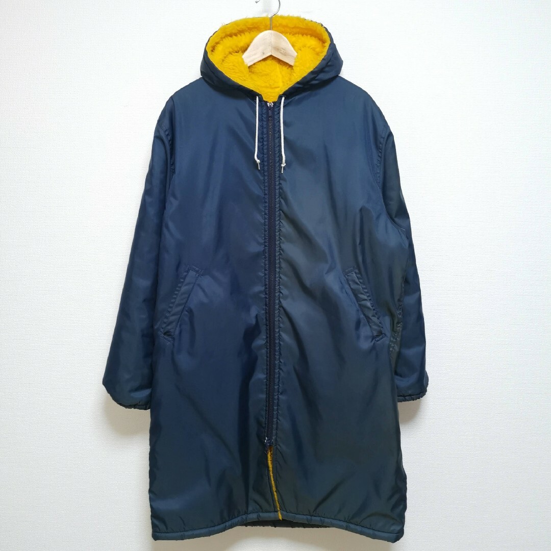 その他M 80s TRUWEST ベンチコート ロング ジャケット  無地 USA製