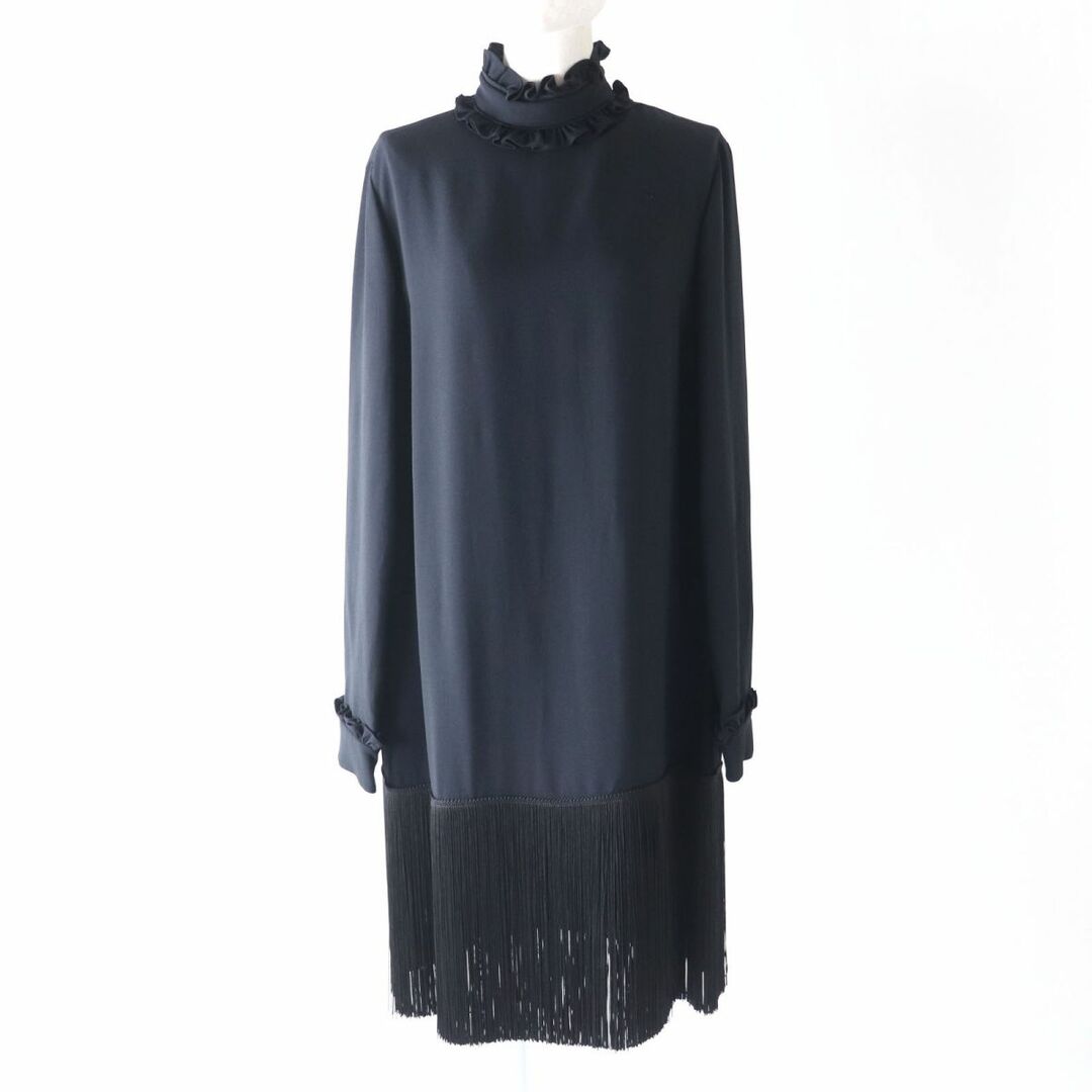 PRADA プラダ ひざ丈スカート 38(S位) 黒 【古着】 PRADA プラダ ひざ丈スカート 38(S位) 黒 【古着】
