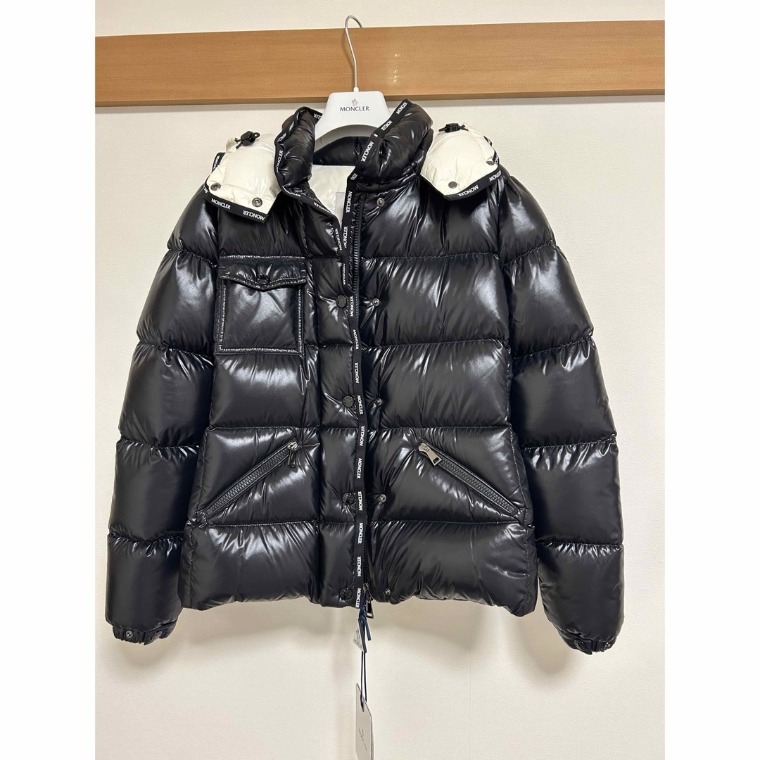 MONCLER(モンクレール)の☆未使用・本物保証☆MONCLER ダウンジャケット 1黒　 メンズのジャケット/アウター(ダウンジャケット)の商品写真