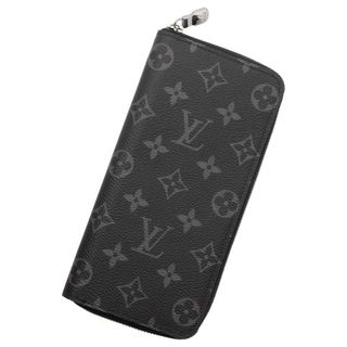 ルイヴィトン(LOUIS VUITTON)のルイヴィトン 長財布 モノグラム・エクリプス ジッピーウォレット・ヴェルティカル M62295 LOUIS VUITTON ヴィトン 財布 黒(長財布)