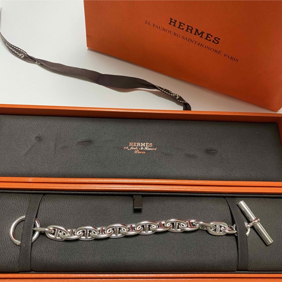 Hermes(エルメス)のHERMES エルメス　シェーヌダンクル　mm14 レディースのアクセサリー(ブレスレット/バングル)の商品写真