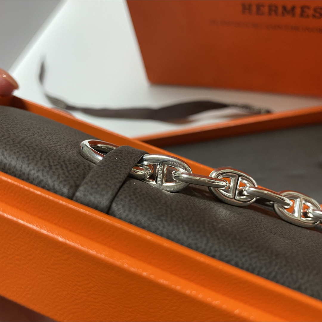 Hermes(エルメス)のHERMES エルメス　シェーヌダンクル　mm14 レディースのアクセサリー(ブレスレット/バングル)の商品写真
