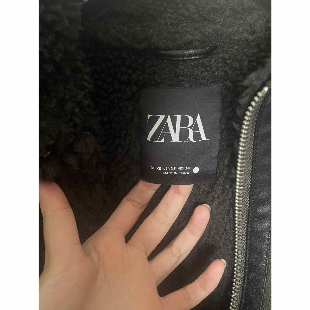 ZARA ムートンジャケットxs