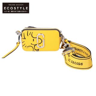 マークジェイコブス(MARC JACOBS)のマーク ジェイコブス x PEANUTS ピーナッツ 【美品】M0016815 735 THE SNAPSHOT ザ スナップショット ダブルJ カメラバッグ(ショルダーバッグ)