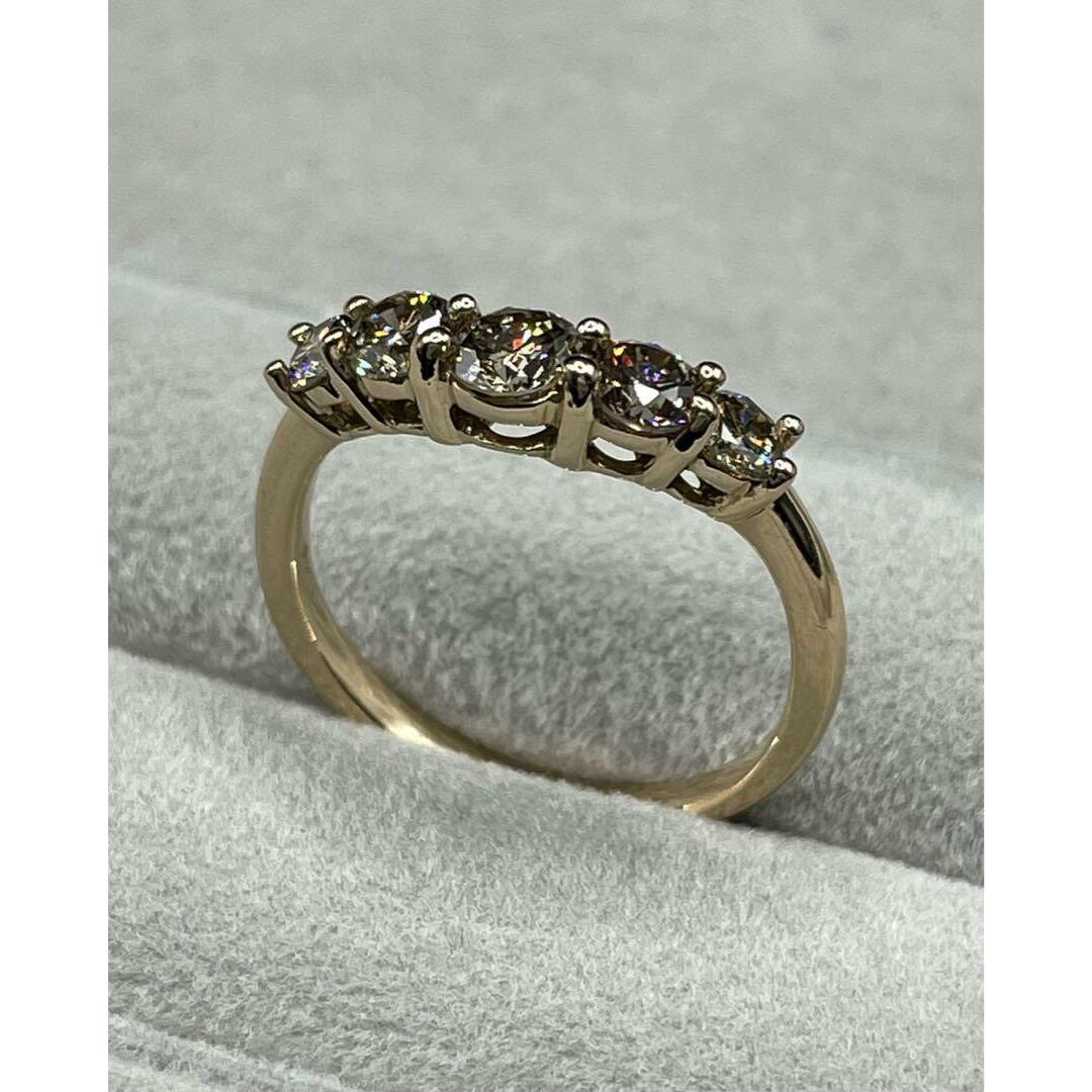 JK229★高級 ダイヤモンド1.1ct K18PG リング レディースのアクセサリー(リング(指輪))の商品写真