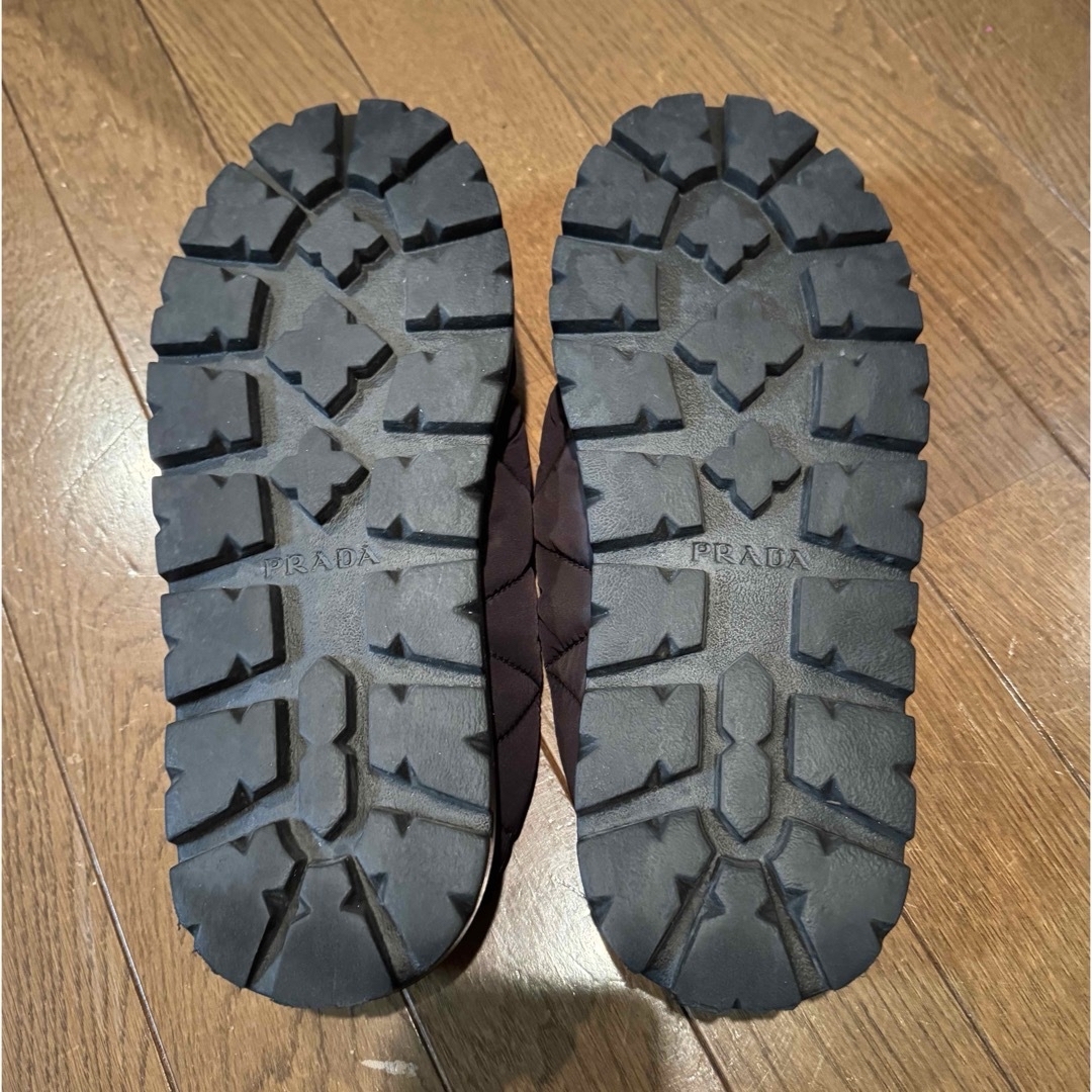 PRADA - 希少 prada padded nylon パデッド サボ サンダル PRADA - 希少 prada padded nylon パデッド サボ サンダル