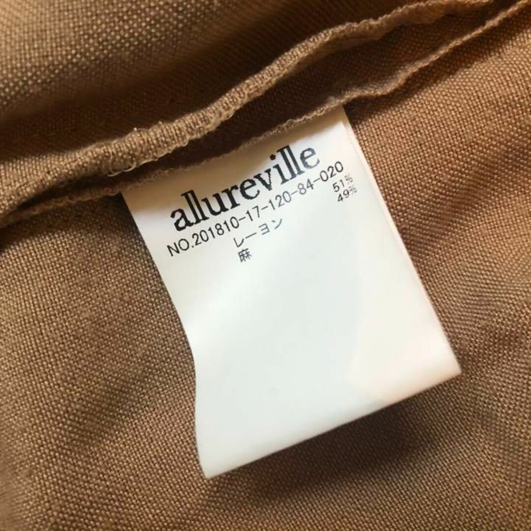 allureville(アルアバイル)の【美品】アルアバイル-alluervaile-カーディロングコート サイズM レディースのジャケット/アウター(ロングコート)の商品写真