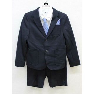 コムサイズム(COMME CA ISM)の【新入荷!】〔コムサエンジェル/COMME CA ANGEL〕120cm スーツ5点セット 濃紺 フォーマル 卒園式 入学式 結婚式 七五三 発表会 謝恩会 冠婚葬祭【中古】子供服 キッズ kids 男の子 130132(その他)