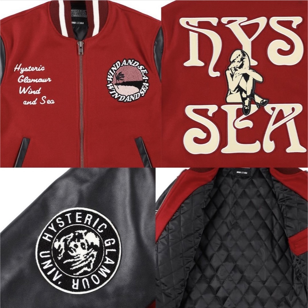 HYSTERIC GLAMOUR - 新品 WIND AND SEA HYSTERIC GLAMOUR x WDSの通販