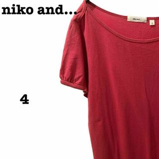 送料無料　ニコアンド　nikoand　Ｔシャツ　ピンク　レディース　トップス(Tシャツ(半袖/袖なし))