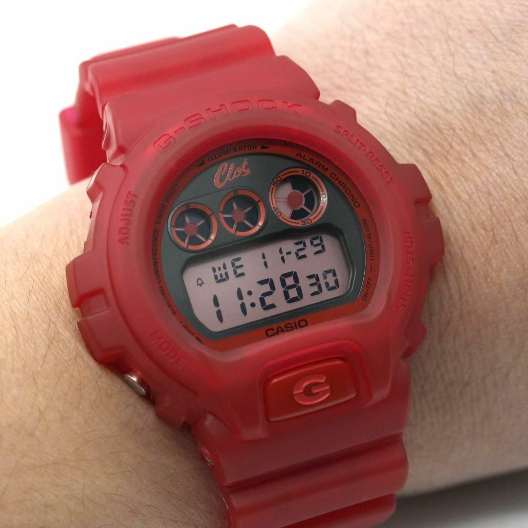 G-SHOCK(ジーショック)のカシオ G-SHOCK クロットコラボ DW-6900CL 腕時計 A03468 メンズの時計(腕時計(デジタル))の商品写真